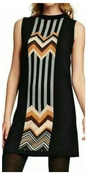 Missoni Dresses & Skirts - Missoni Zig Zag Signature Print Sleeveless Knit Dress Sz Med 33 Long